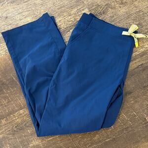 Women’s Dark Blue Scrub Pants with Drawcord